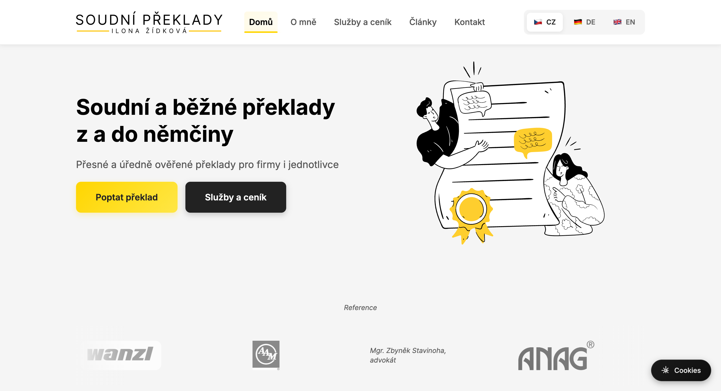 Soudní překlady
